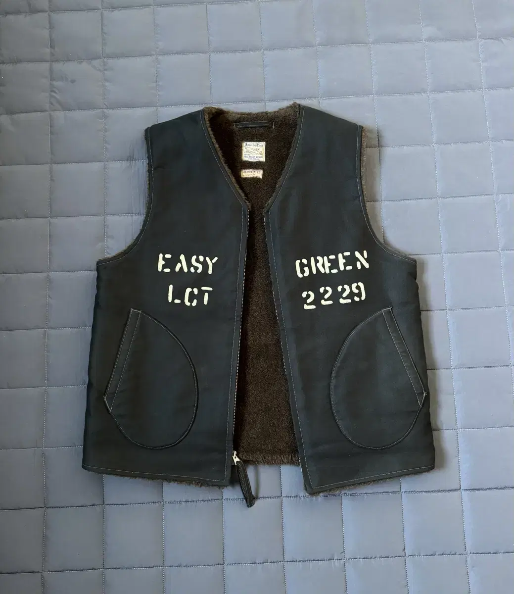 Real McCoy US Navy Alpaca Vest Vest Jo