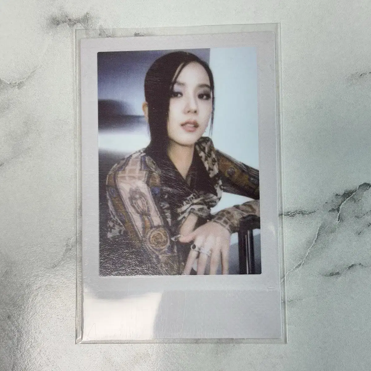 LisaPoka Dum)Black Pink BORN PINK BORN PINK jisoo polaroid