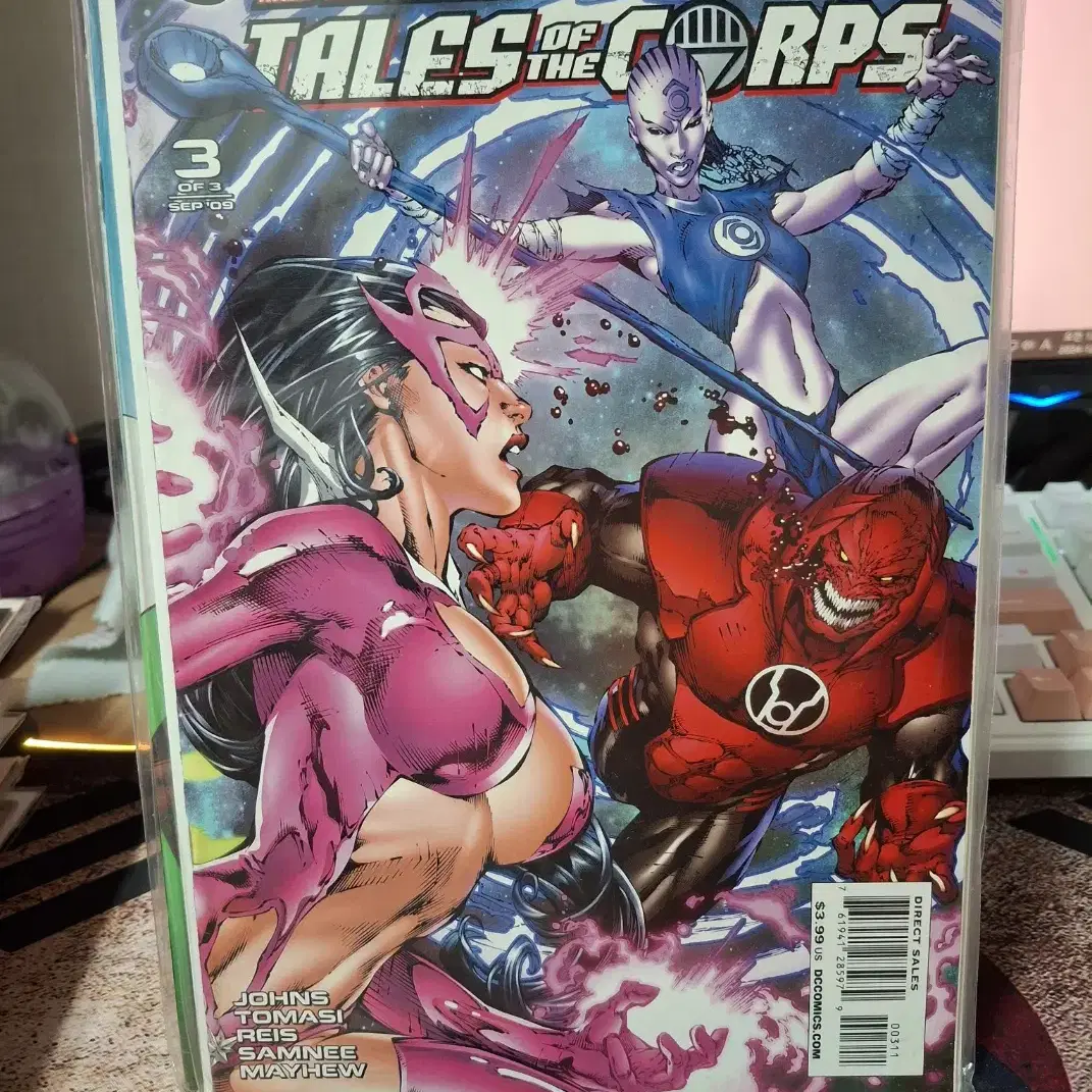 Blackest Night Tales of the Corps 2009#3