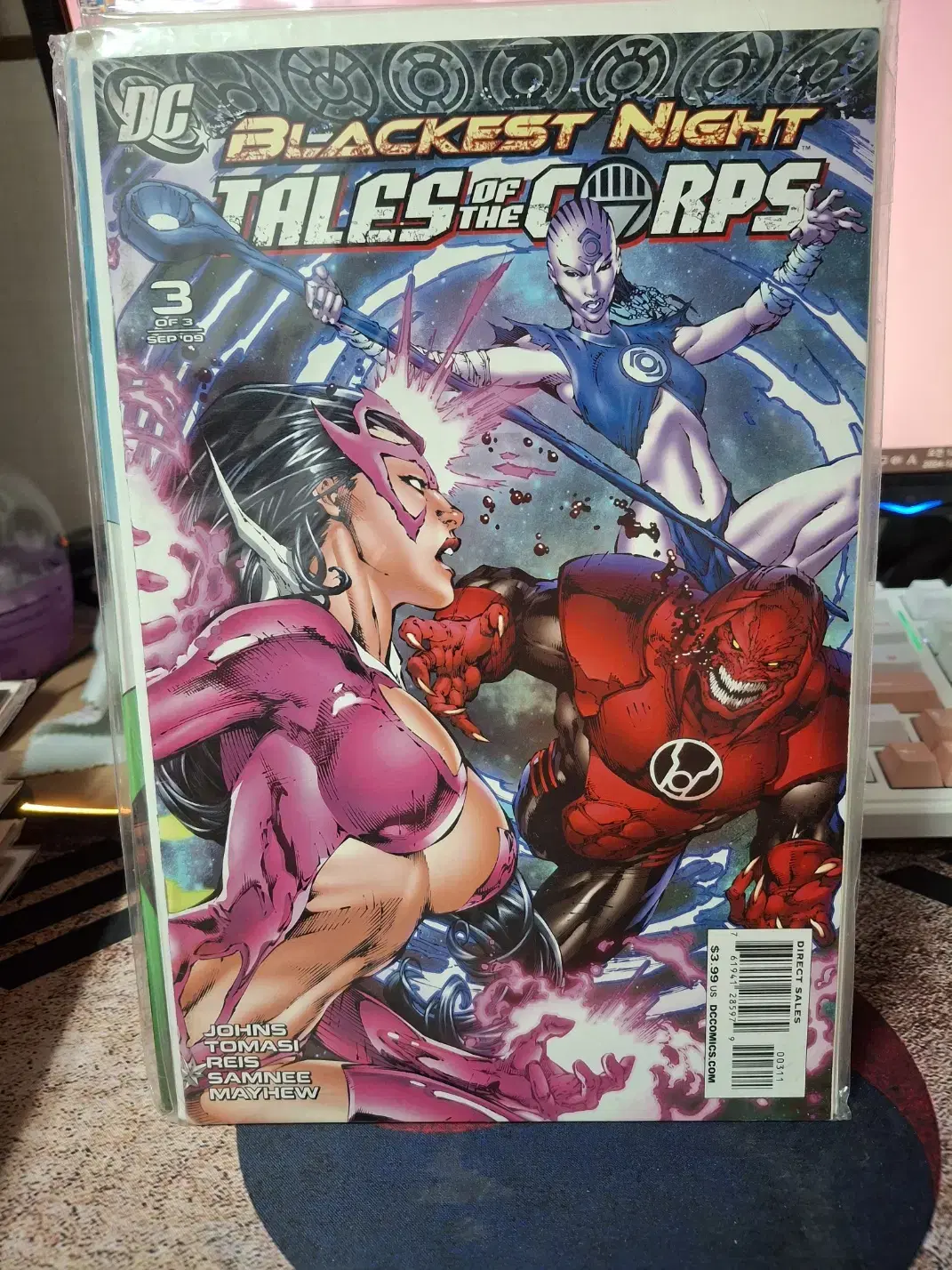 Blackest Night Tales of the Corps 2009#3