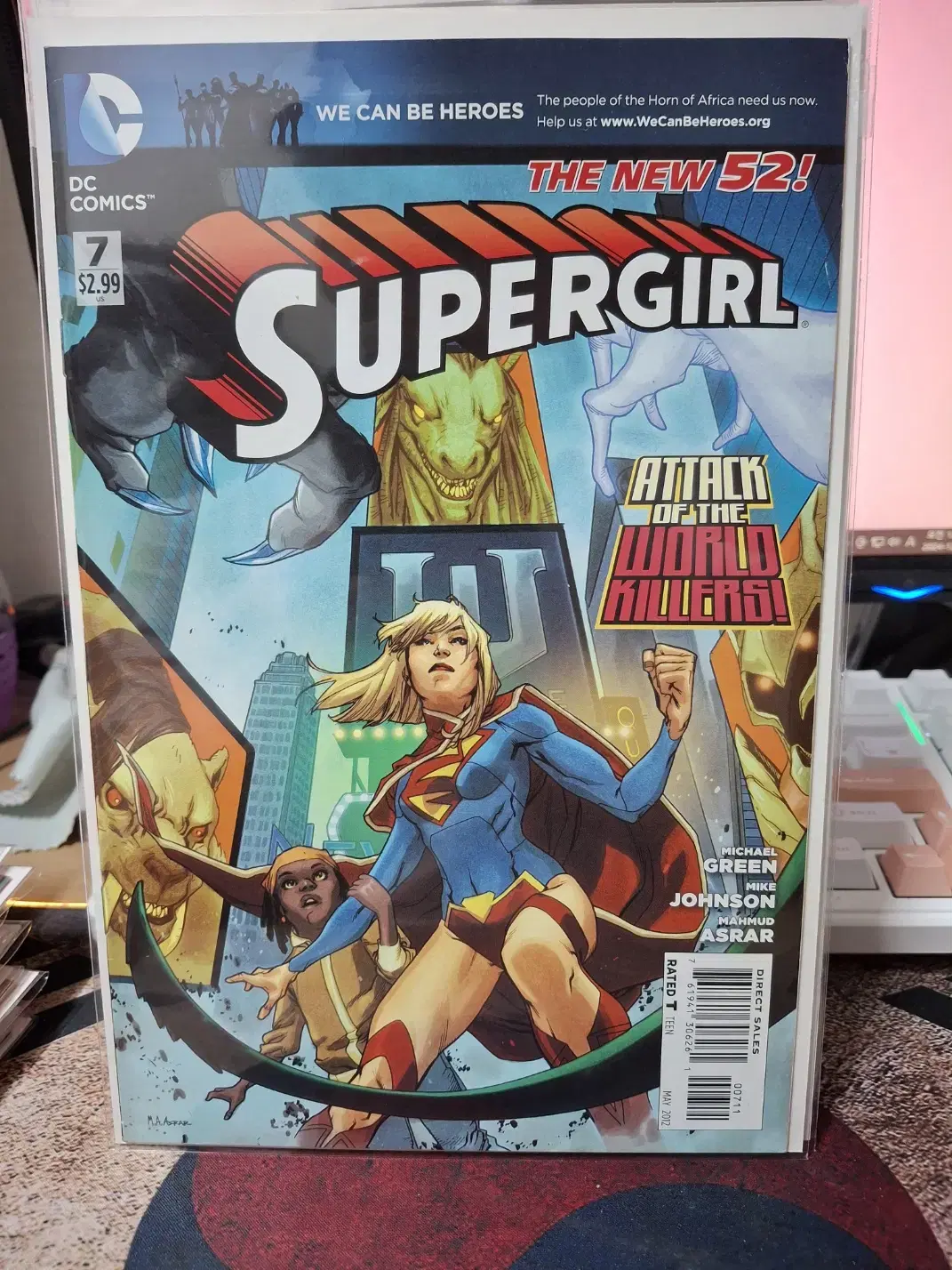 DC코믹스 슈퍼걸 Supergirl (2011-) #7