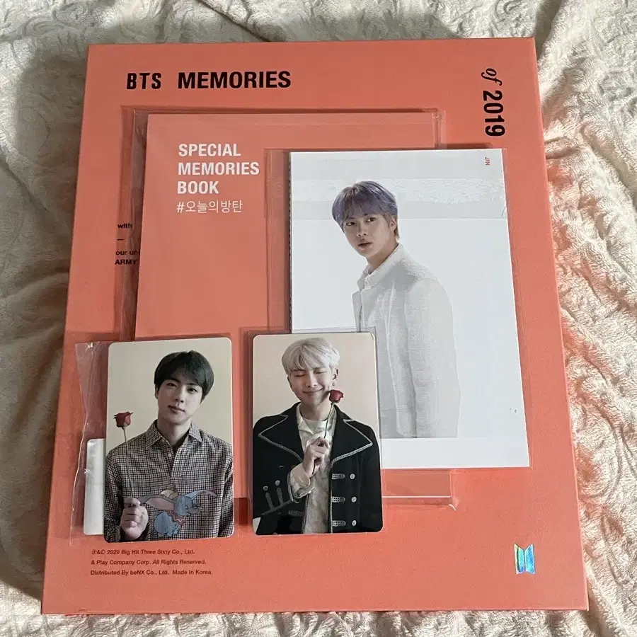 (포카포함) 방탄 2019 메모리즈 dvd 석진 남준