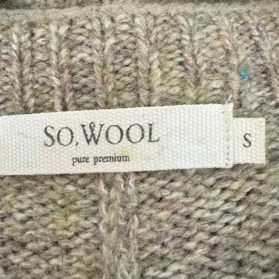 [원가19만원] SO.WOOL 모헤어 니트 S(55-66)