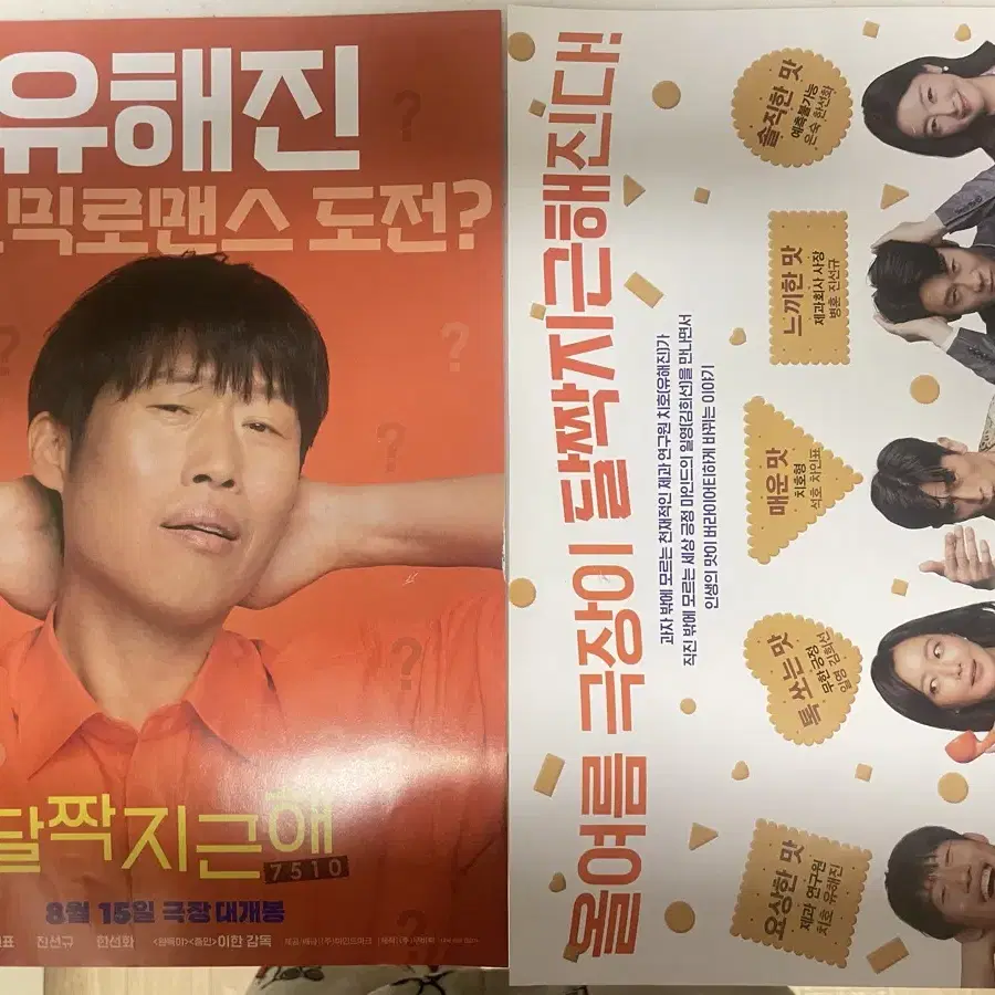 영화 포스터 - 밀수 기적 달짝지근해