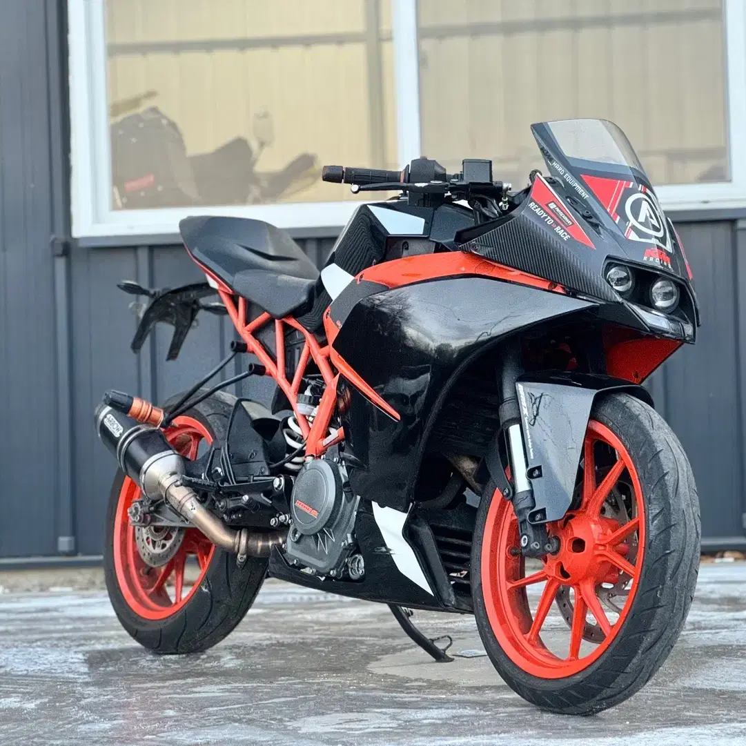 ktm rc390 18년식 1만키로대 에로우머플러 판매합니다