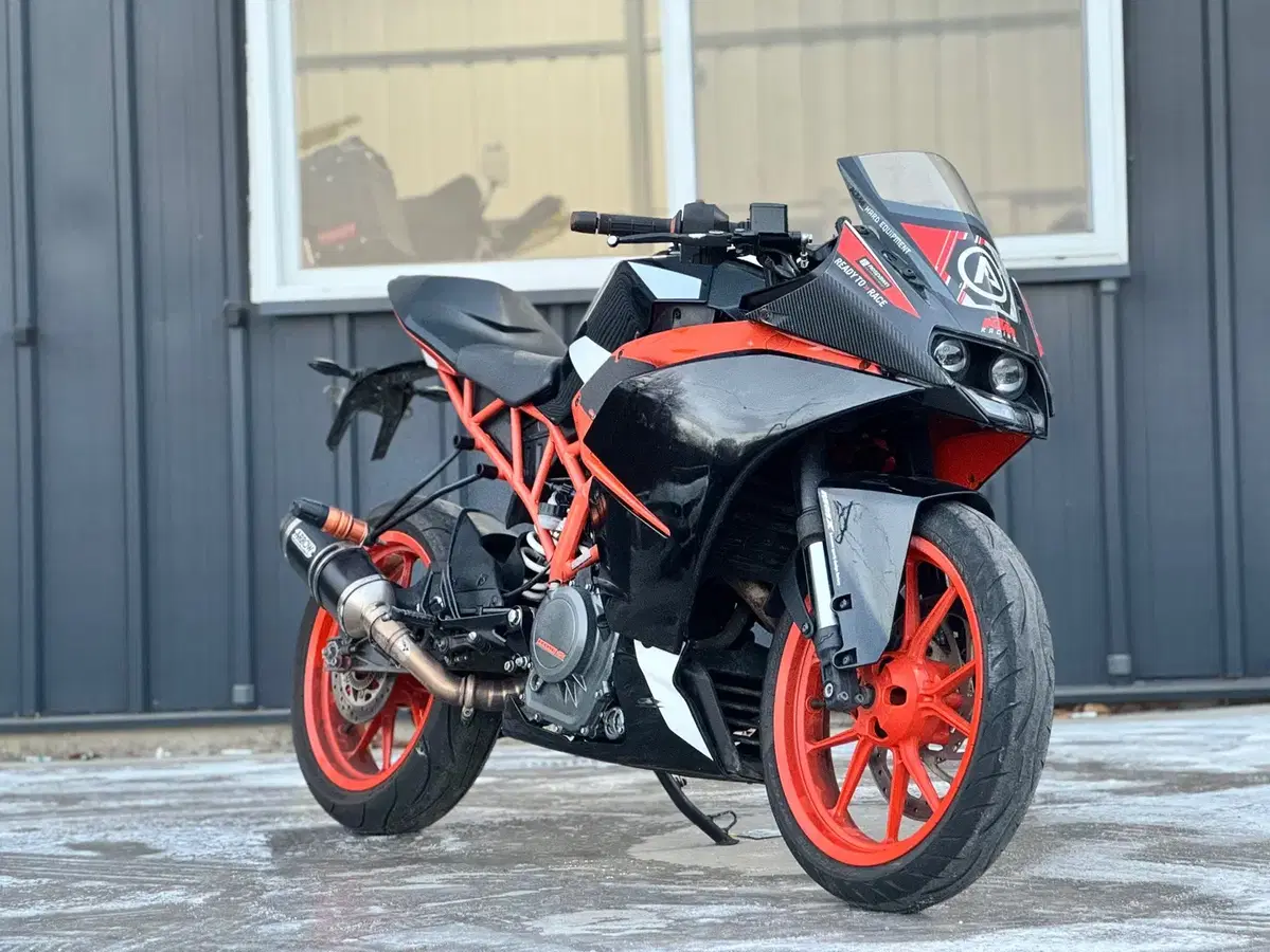 ktm rc390 18년식 1만키로대 에로우머플러 판매합니다