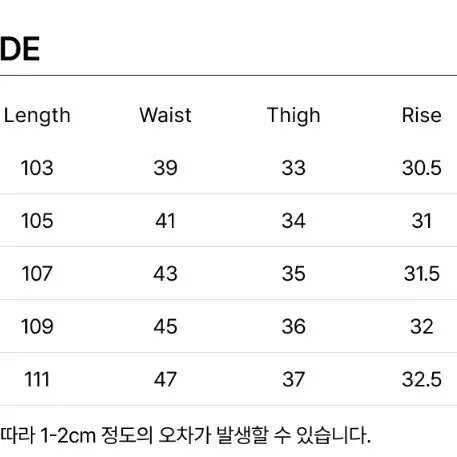 포터리 m65 카고팬츠 1(28)사이즈