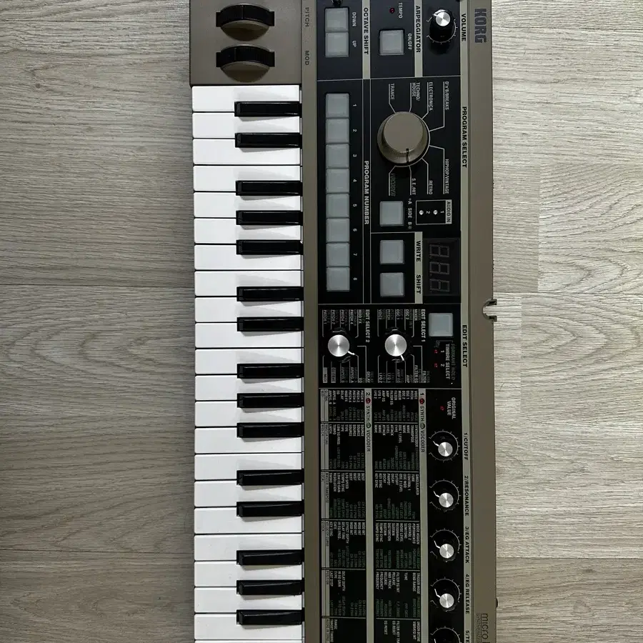 KORG 아날로그 키보드 신디사이저 microKORG MK-1 마이크로르