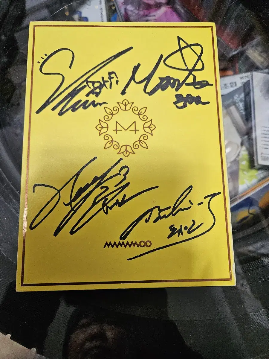 Mamamoo Autographed CD