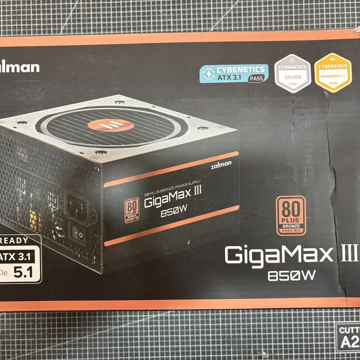 잘만 GigaMax III 850W 80PLUS브론즈 모듈러 ATX3.1