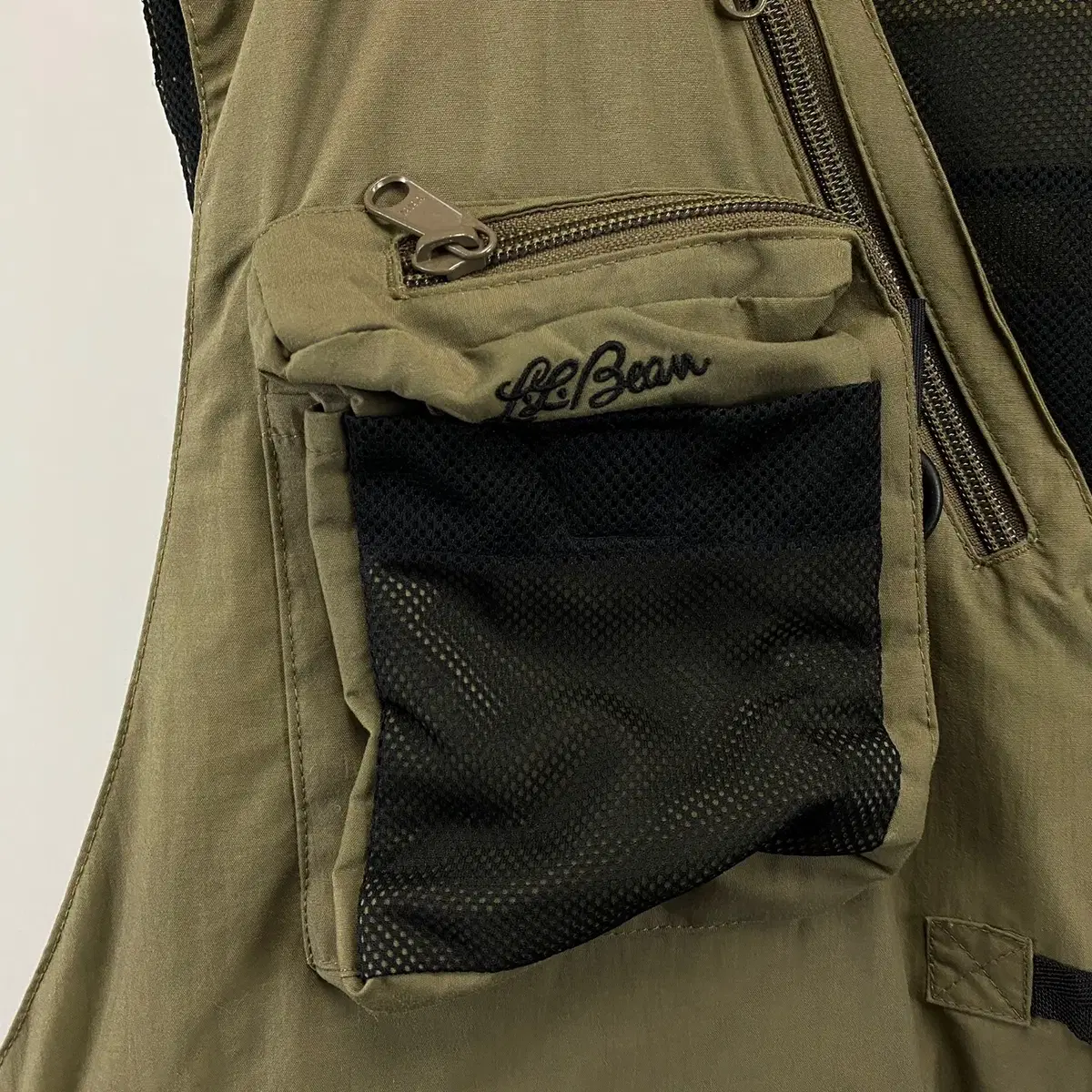 빈티지 90s L.L.BEAN 멀티 포켓 베스트 자켓