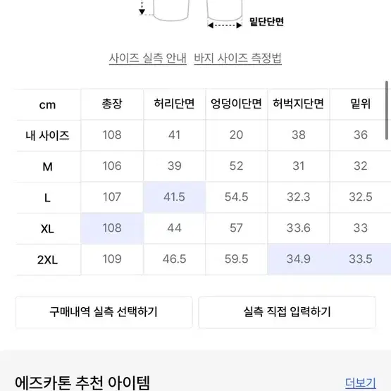 에즈카톤 스크레치 데님팬츠 그레이