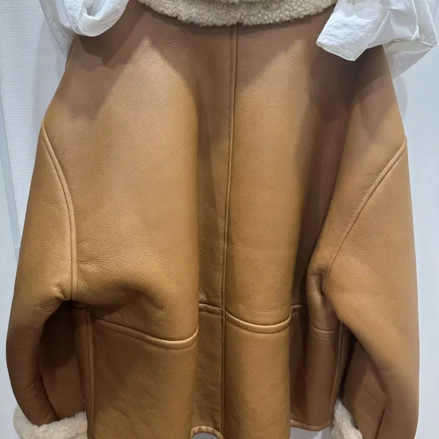 얼바닉 retro shearling jacket 시어링 자켓