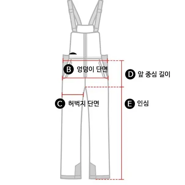 M /테슬라 / 스노우라이딩 아웃도어멜빵바지/와-찬