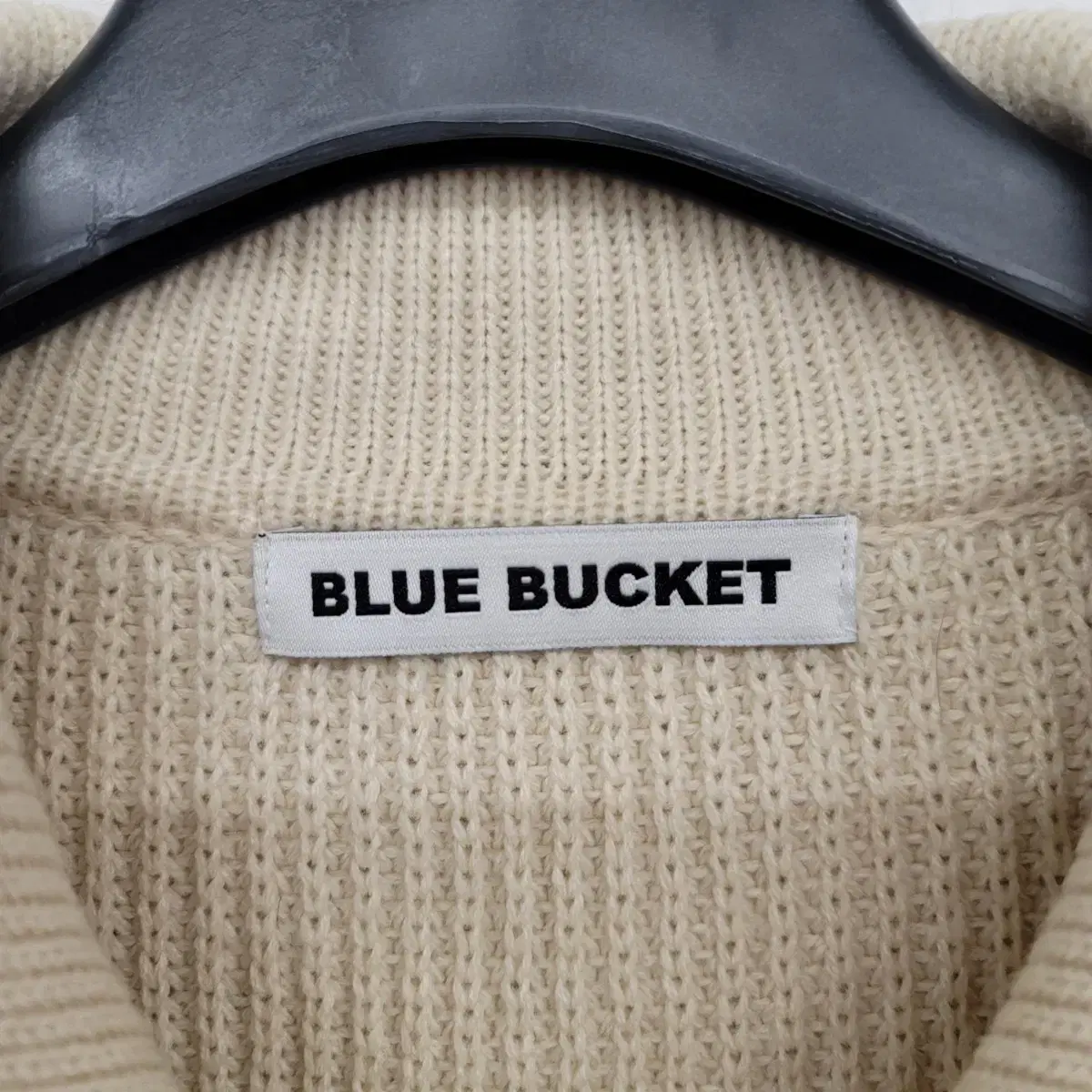 [110/XXL] BLUE BUCKET 니트 집업 가디건