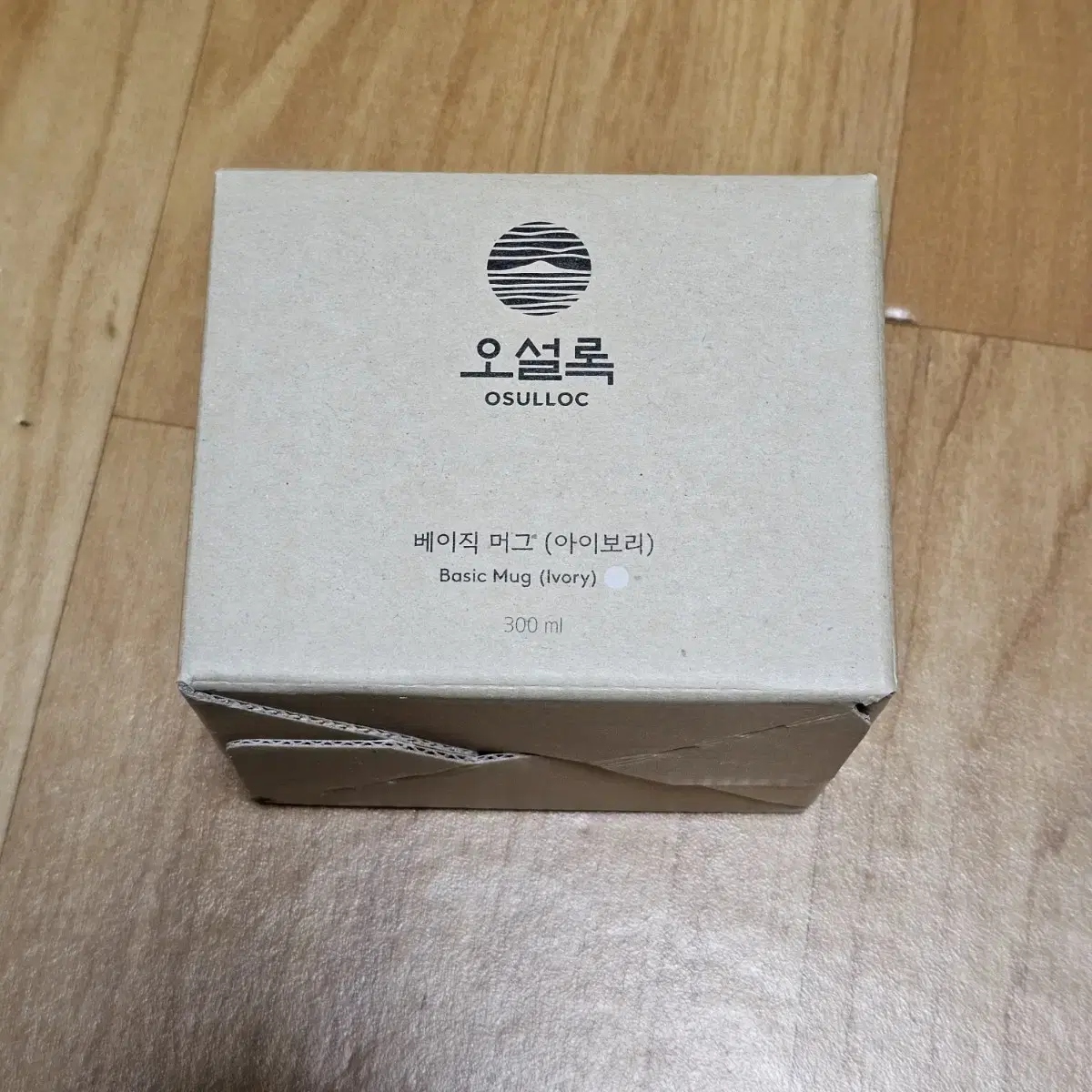 오설록 베이직 머그(아이보리) 300ml 새상품