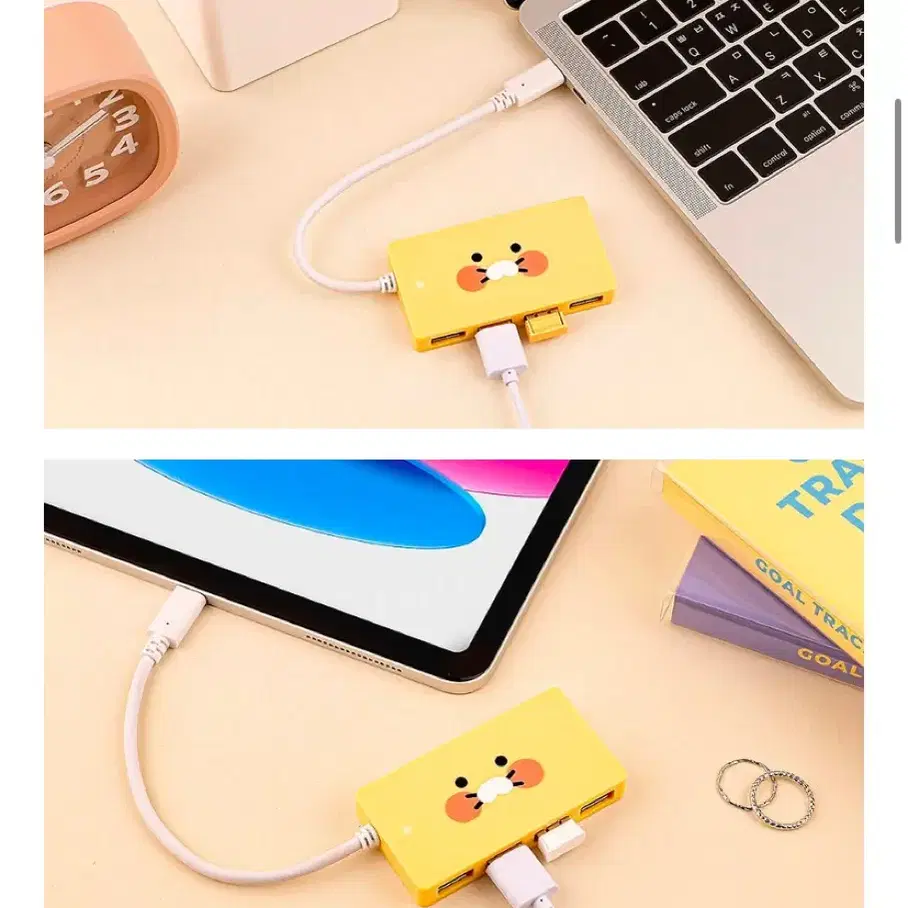 [미개봉 새제품] 카카오프렌즈 USB C타입 허브 메가 페이스 춘식이