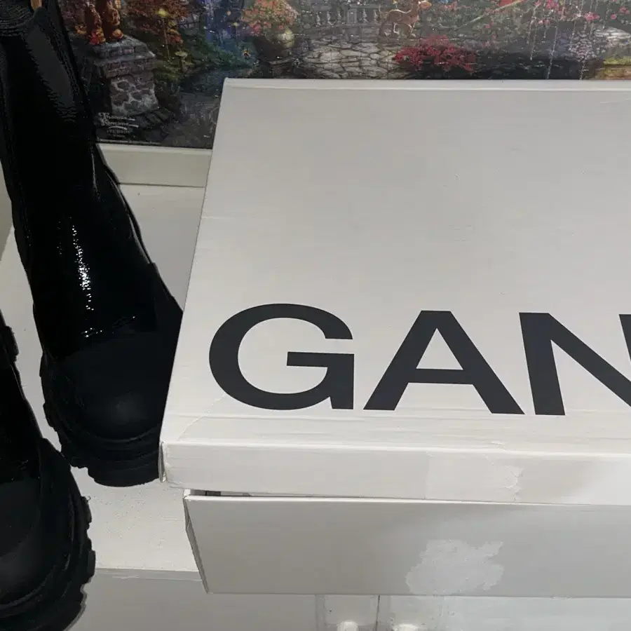 24FW GANNI 가니 부츠 S2580099 Black