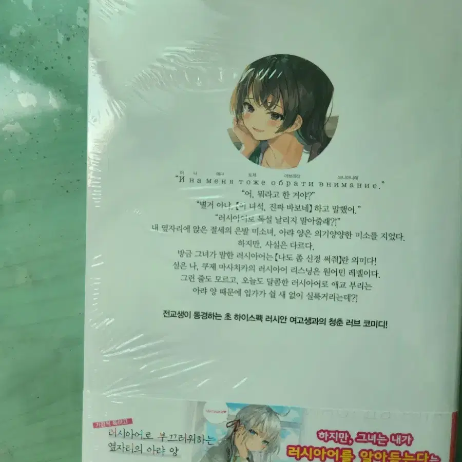 가끔씩 툭하고 러시아어로 부끄러워하는 옆자리의 아랴양 1권 초판