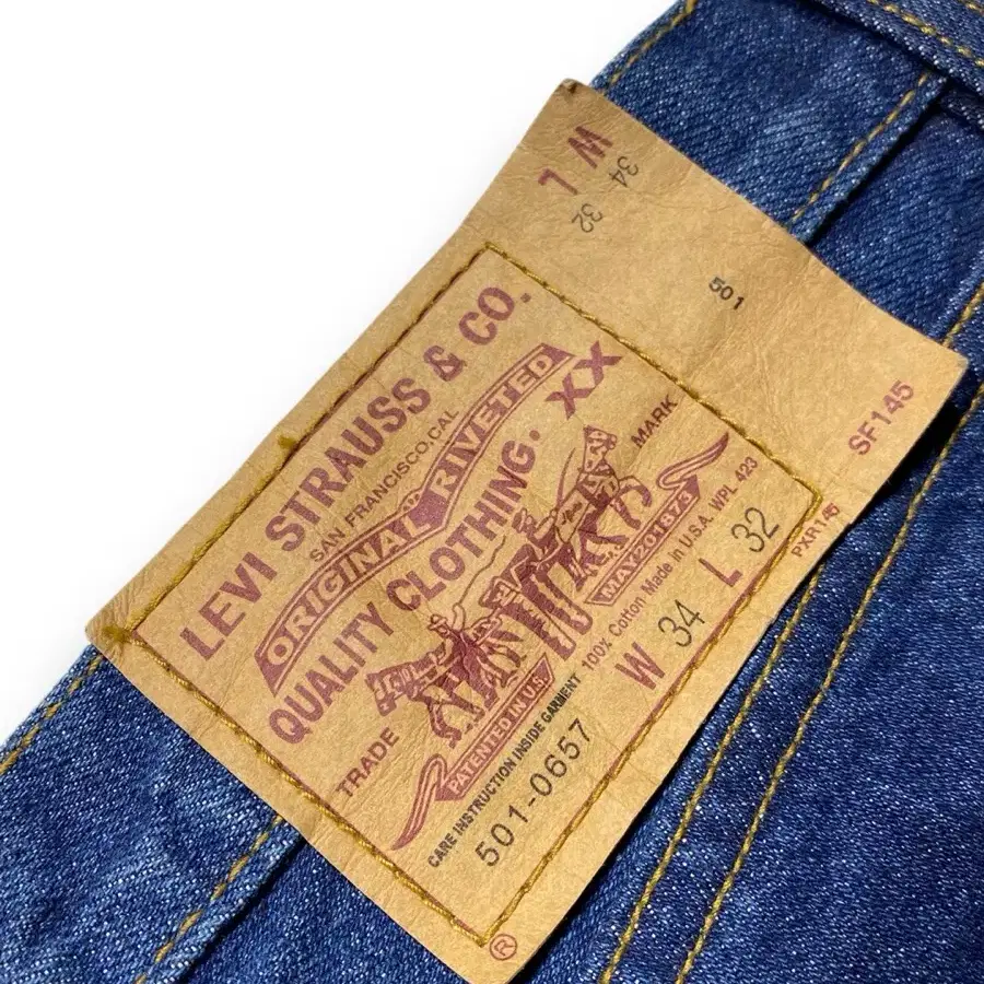 [32] 90s Levi's 501 Made in USA 클래식핏 데님