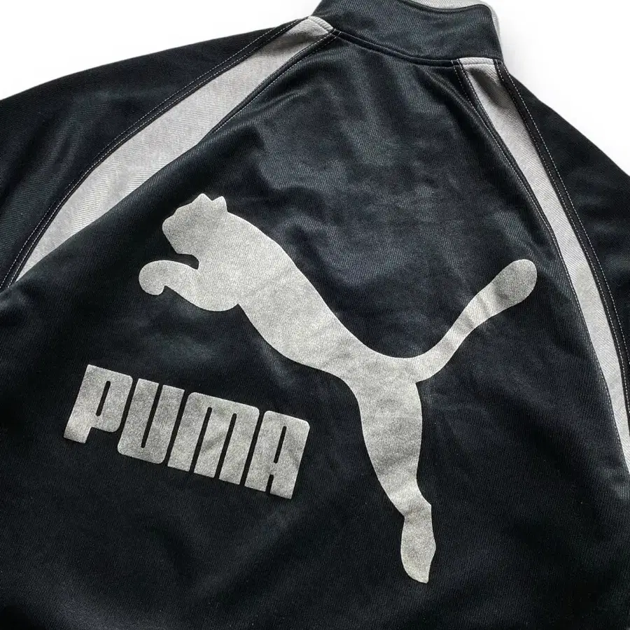 [M] 90s PUMA 푸마 올드스쿨 하프집업 져지