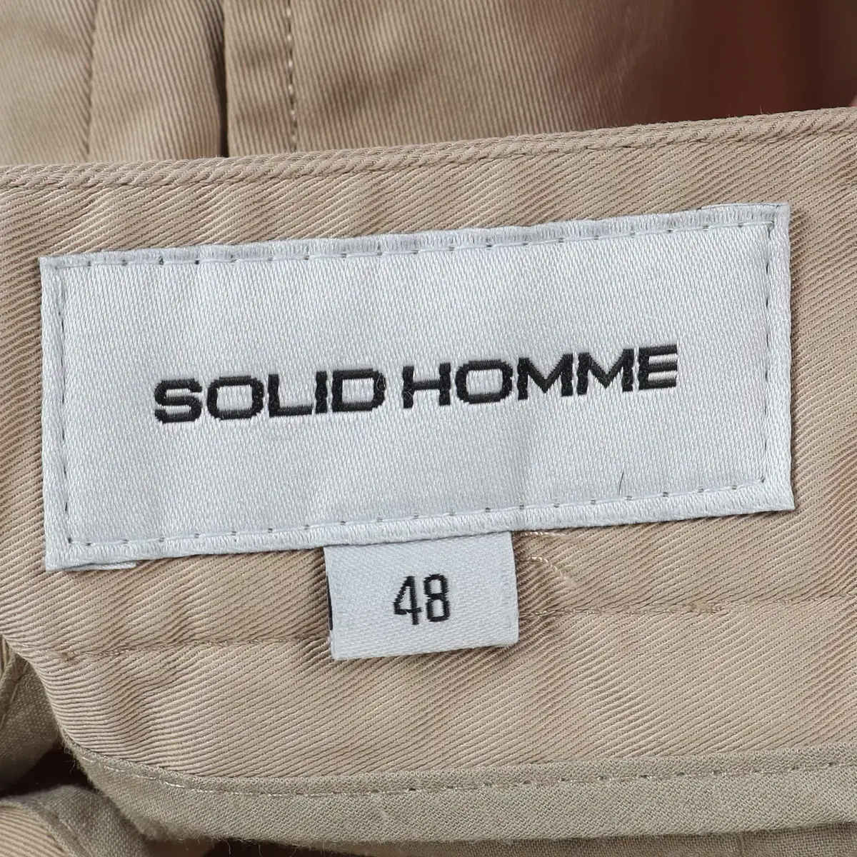 솔리드옴므 SOLID HOMME 팬츠 48