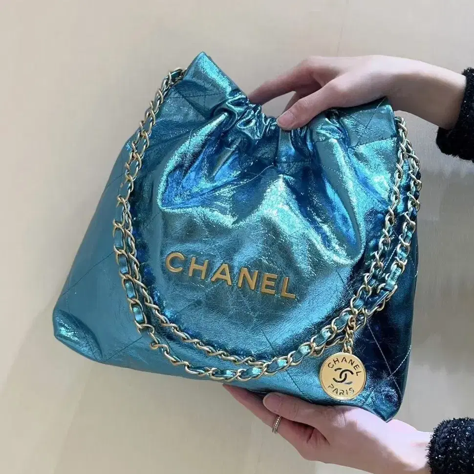 해외 구매 CHANEL 채널스트링 숄더 토트37*35*7cm