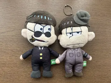 오소마츠 6쌍둥이 반장 마피아 봉제 인형 배지