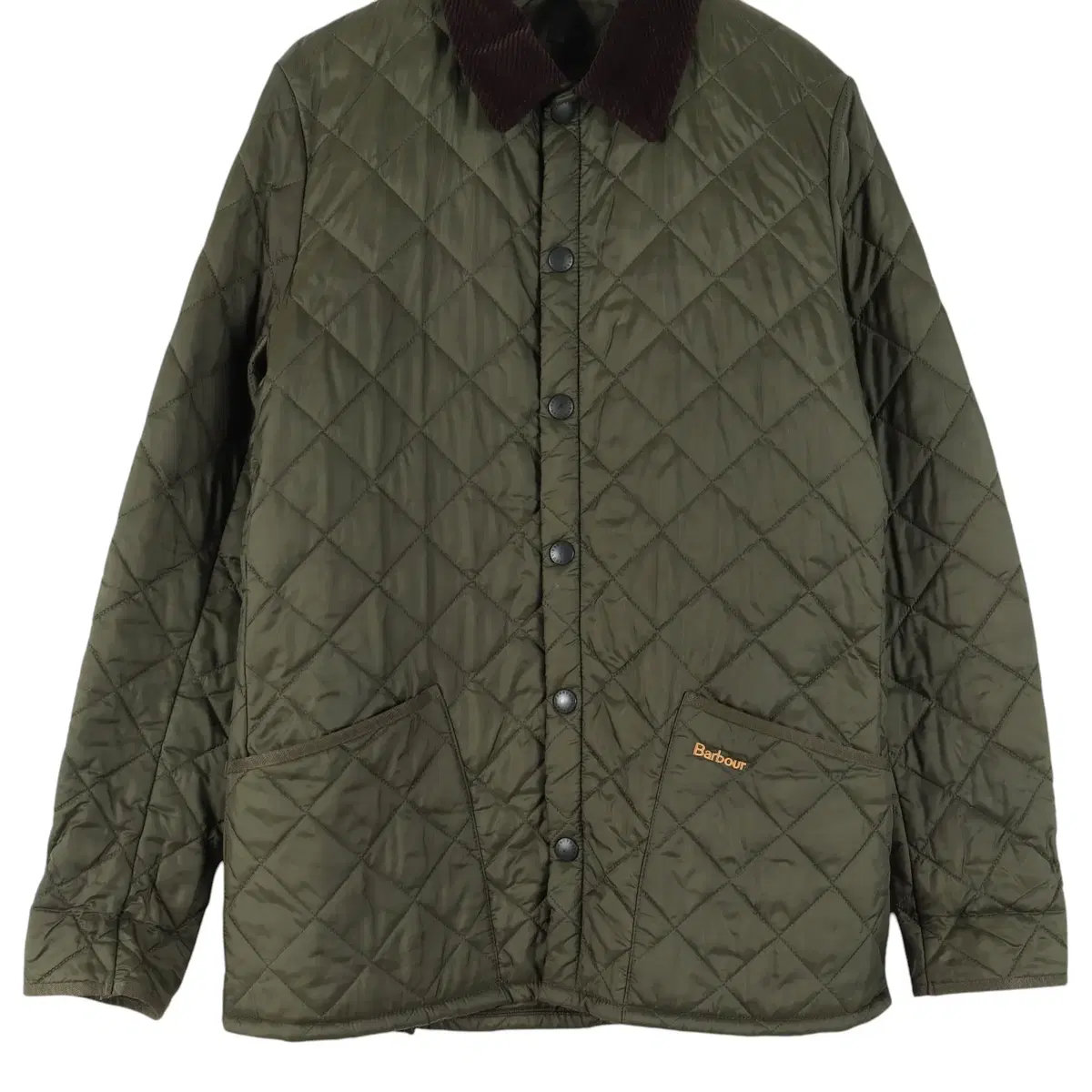 바버 BARBOUR 카키 퀼팅 자켓 S