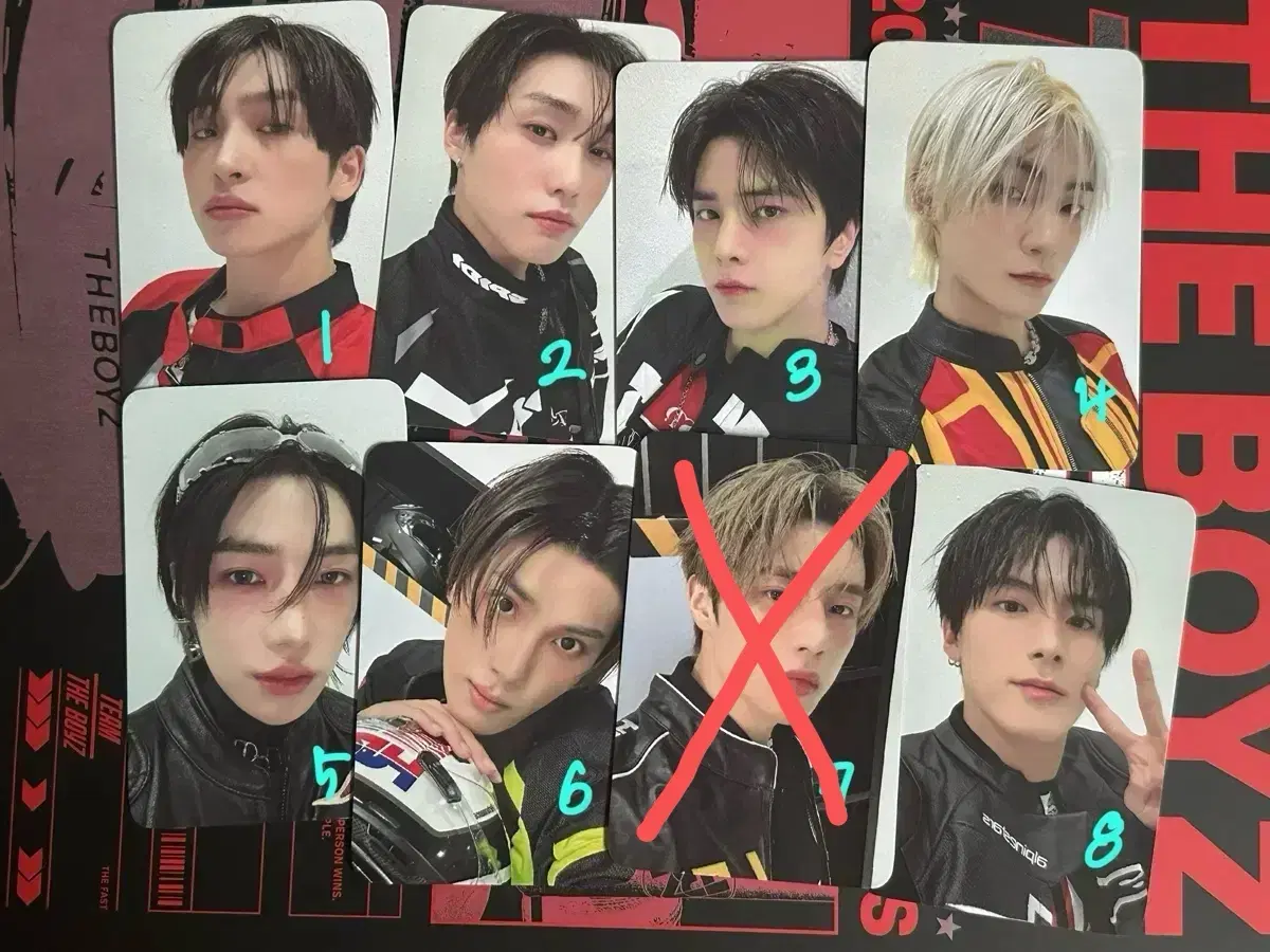 The Boyz seasons greetings season's greetings aladin younghoon juyeon new sangyeon eric photocard WTS