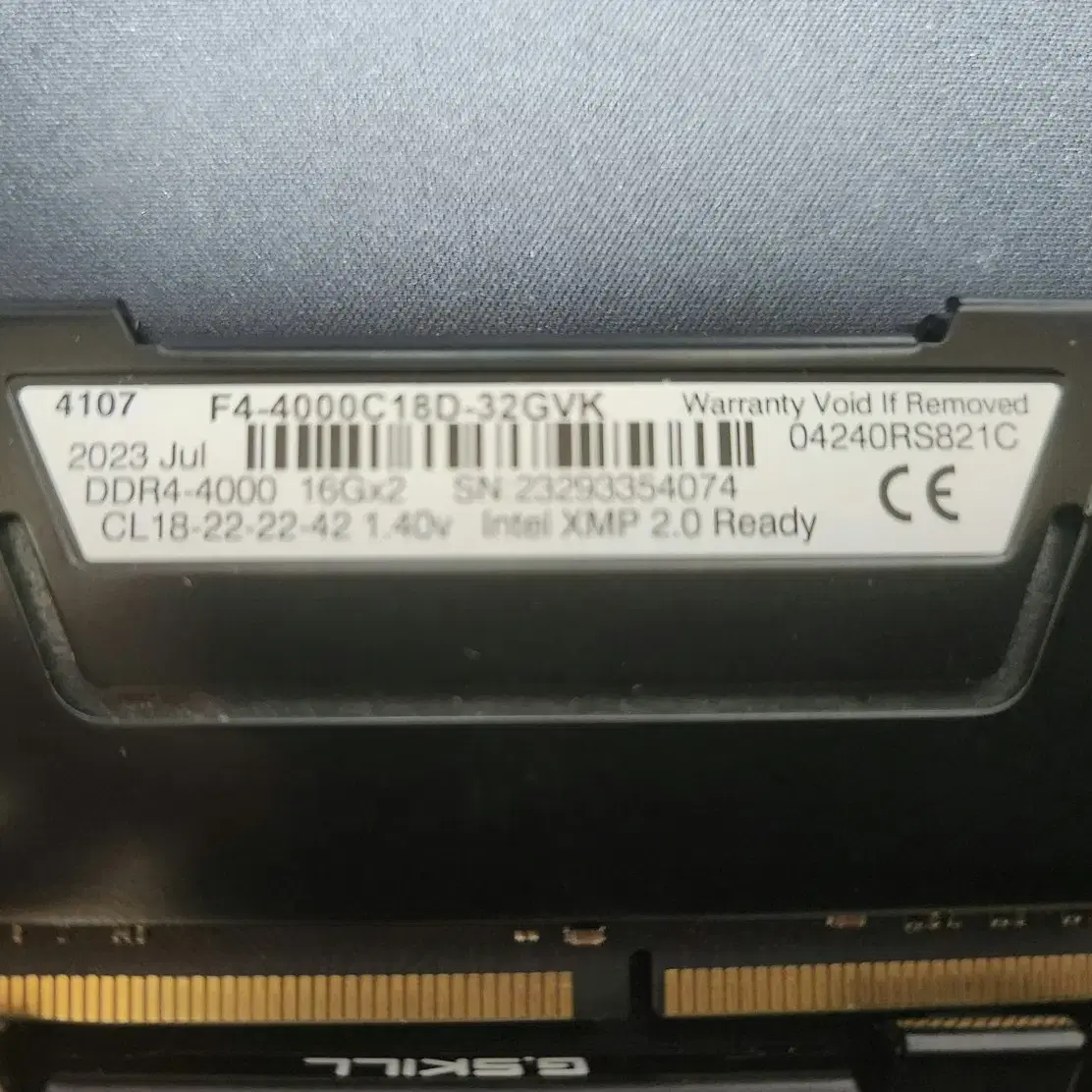 ddr4 ripjaws 4000 cl18 32gb