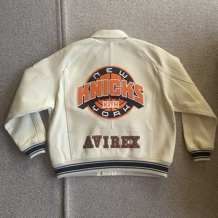 Avirex X Kith New York Knicks Jacket