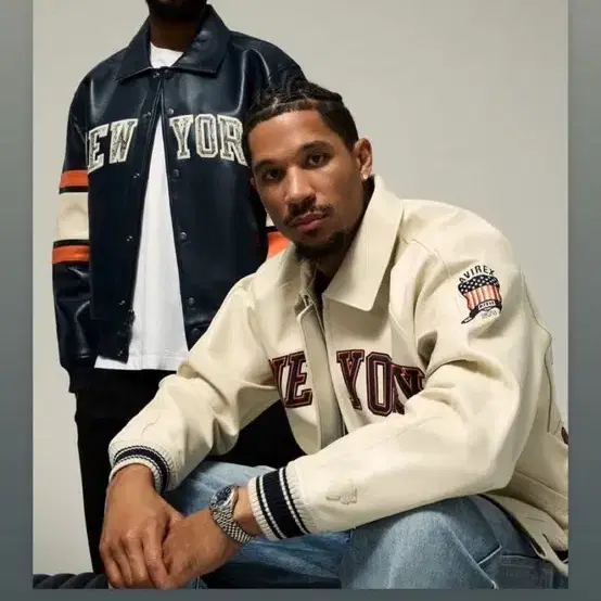 Avirex X Kith New York Knicks Jacket