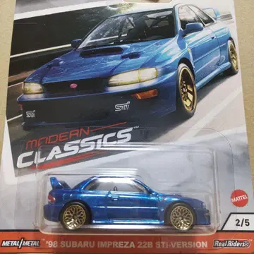 핫휠 98Subaru Impreza 22B STi-Version
