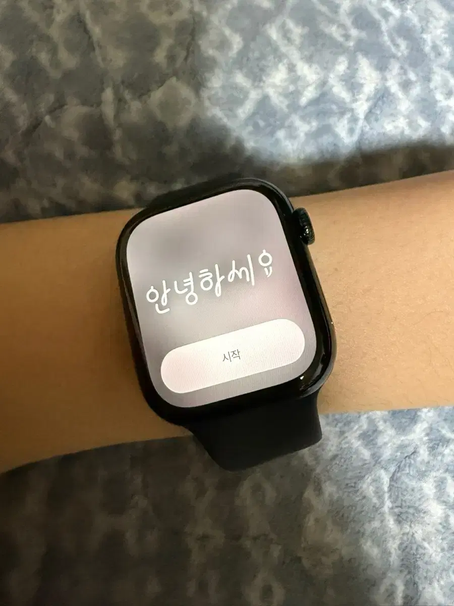 애플워치10  42mm GPS 제트블랙 급처