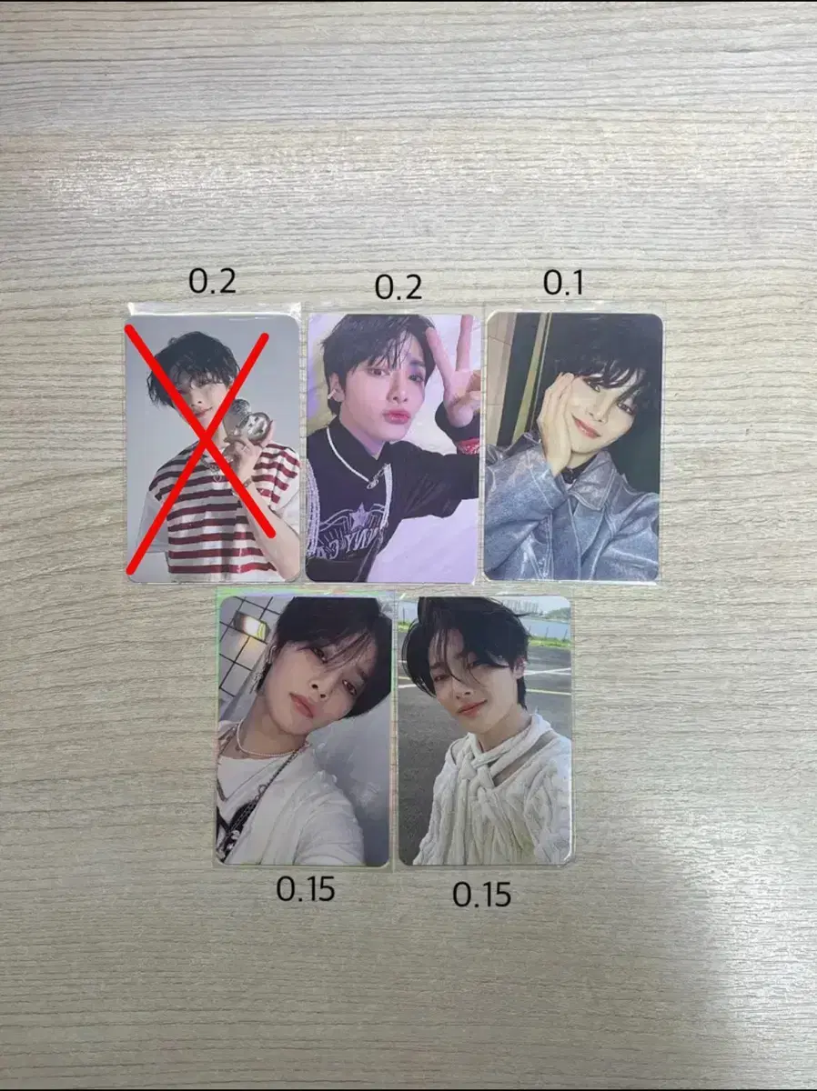 Skz i.n yang jeongin Oddinary Rock Maximized Photocard