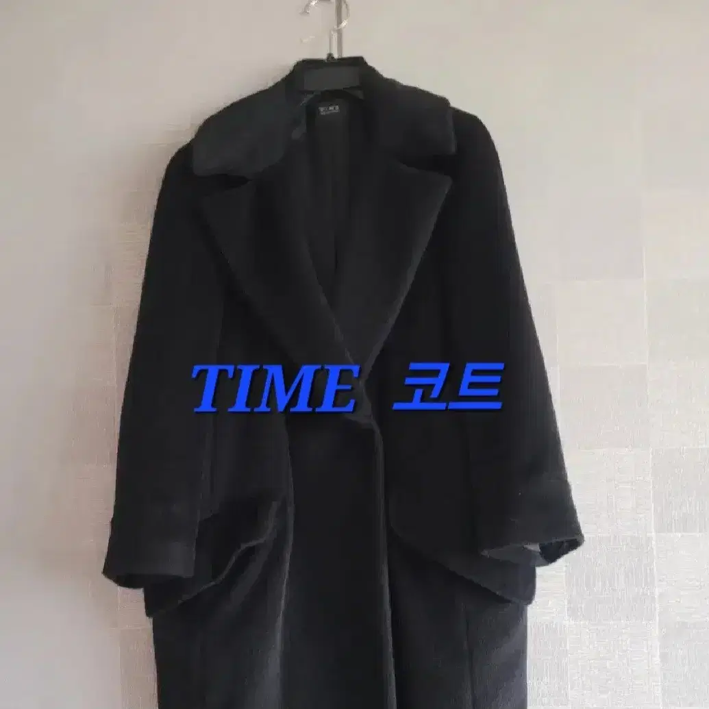 TIME)타임 한섬 블랙코트