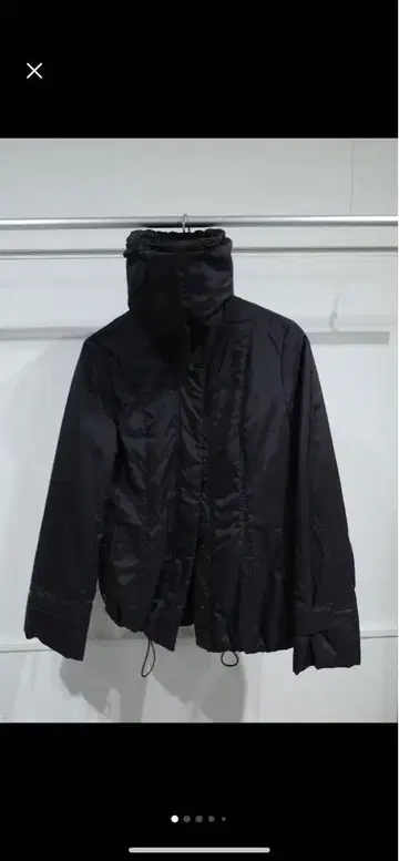 COMME CA DE MODE 하이넥 나일론 블루종