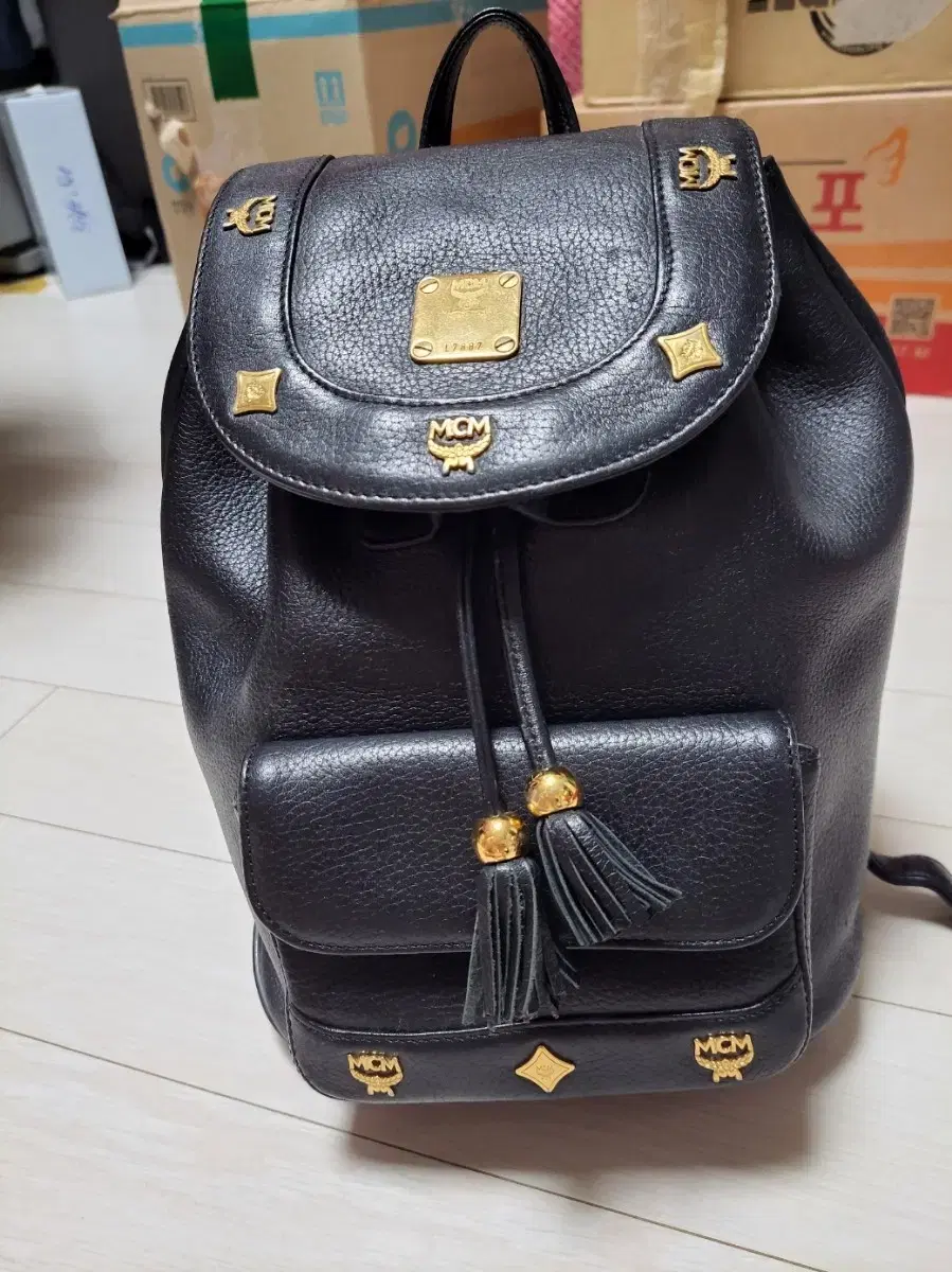 Genuine) Quick saleCondition good!MCMMCM backpackBackpack LizLisaStanelstJayStinaSt