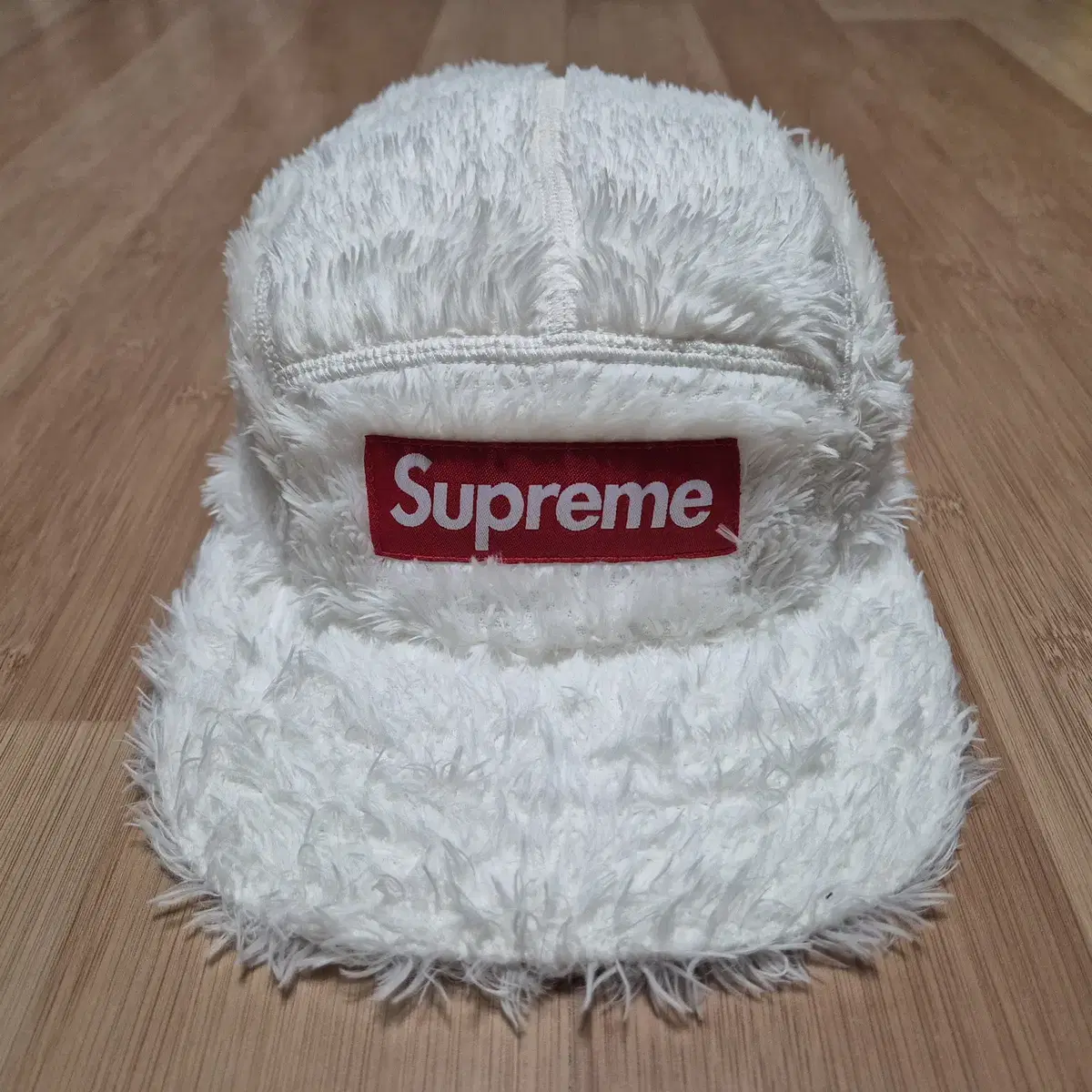 Supreme 슈프림 퍼지 캠프캡 화이트