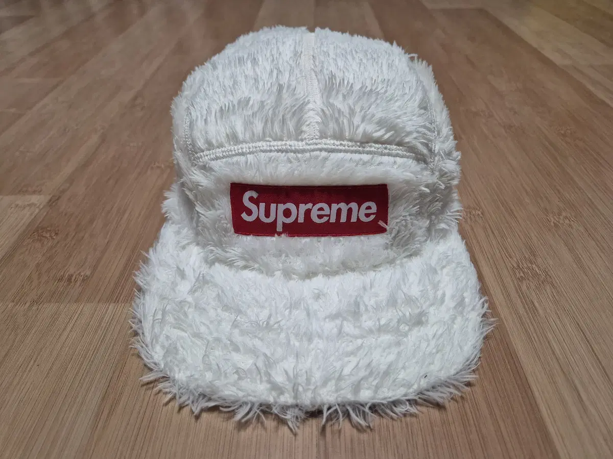 Supreme 슈프림 퍼지 캠프캡 화이트