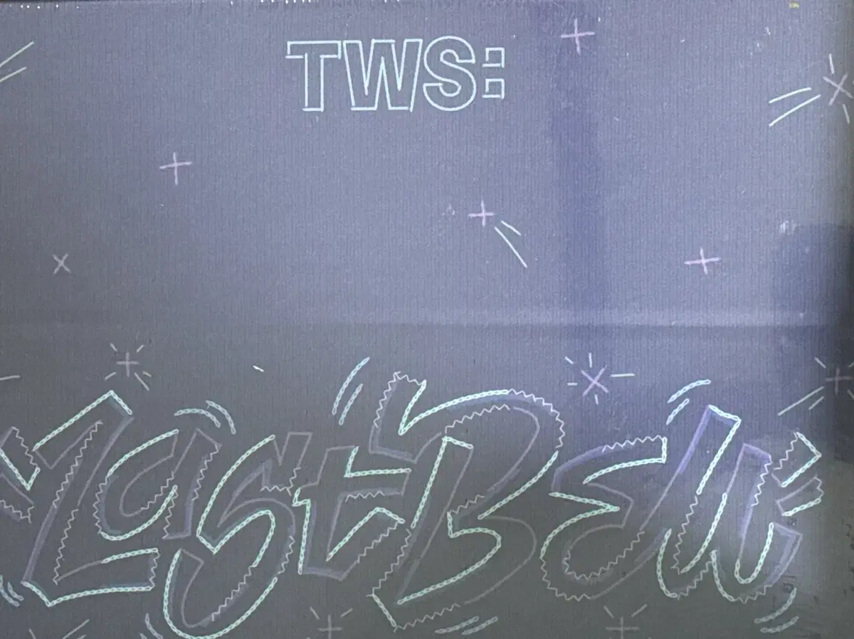 Last Bell 라스트벨 TWS album (unsealed)