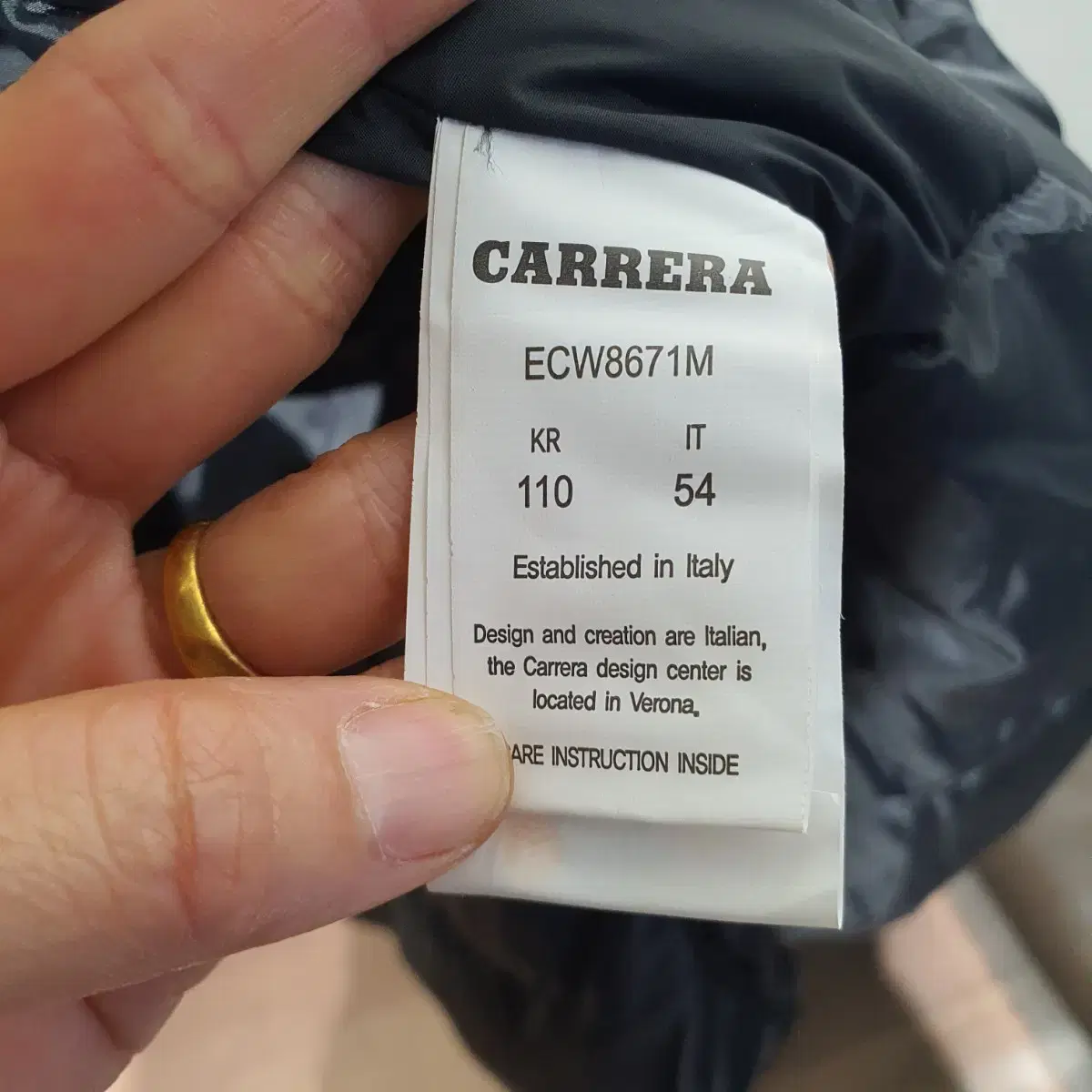 CARRERA 롱다운