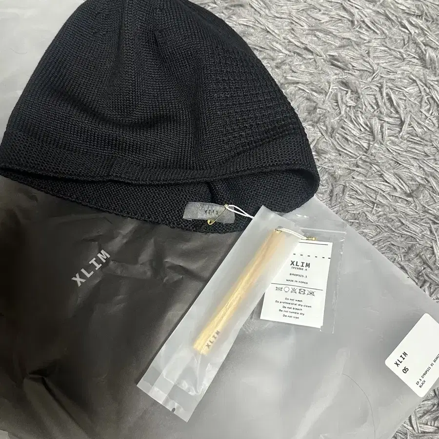 엑슬림 EP.6 SYNOPSIS 01 BEANIE BLACK