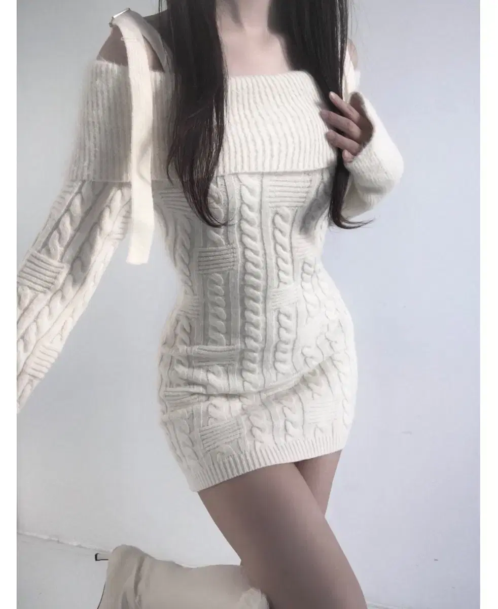 오늘만3만) 젯젯디 zzdvintage 스노우플레이크엔젤 오프숄더 원피스