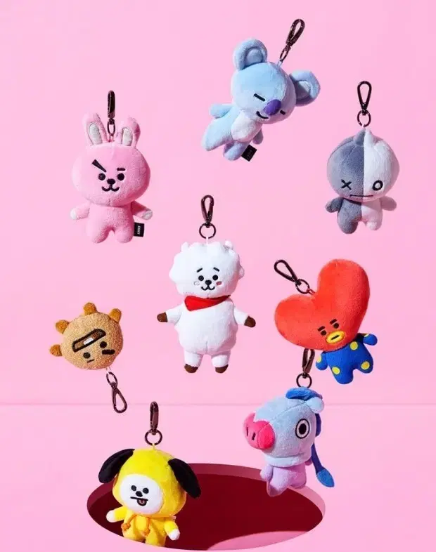 Quick sale) bangtan BT21 line friends Baekcham WTS