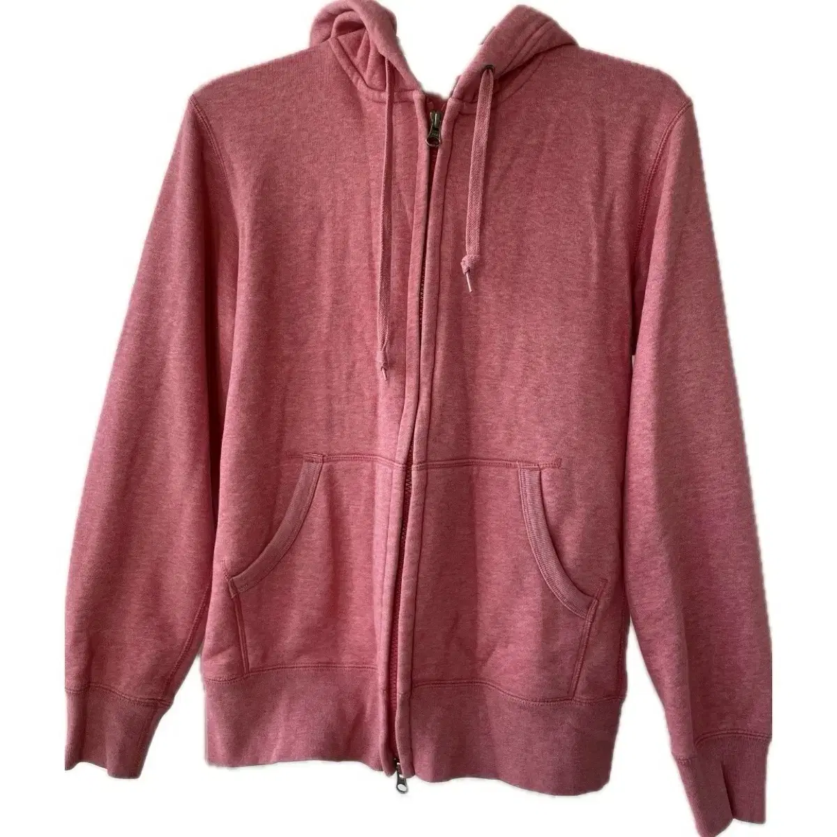 Uniqlo Hoodies Zip-up Hoodies Outerwear Jumper Jumper Long Sleeve Tee Pink S Hoodie