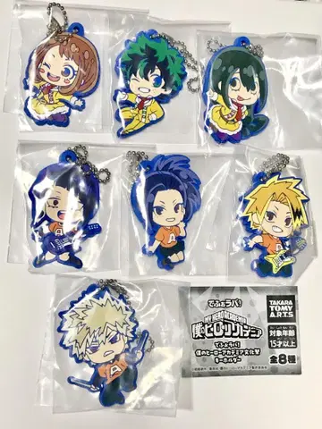 데후라바! 나의 히어로 아카데미아 문화축제 키링 7종 세트