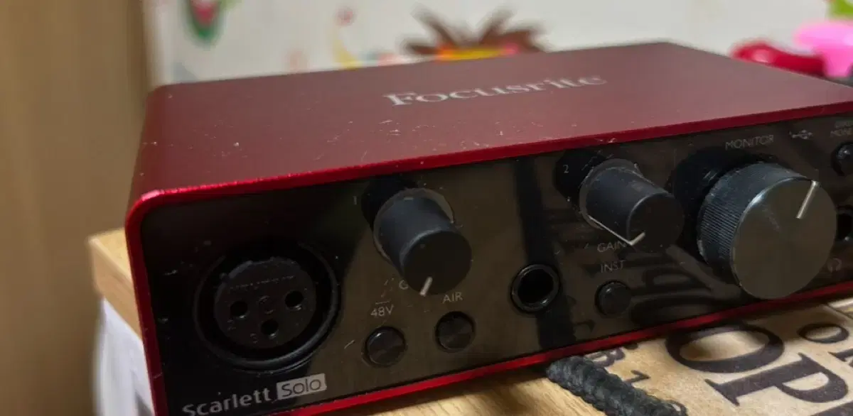 Focusrite Scarlett Solo 오디오 인터페이스