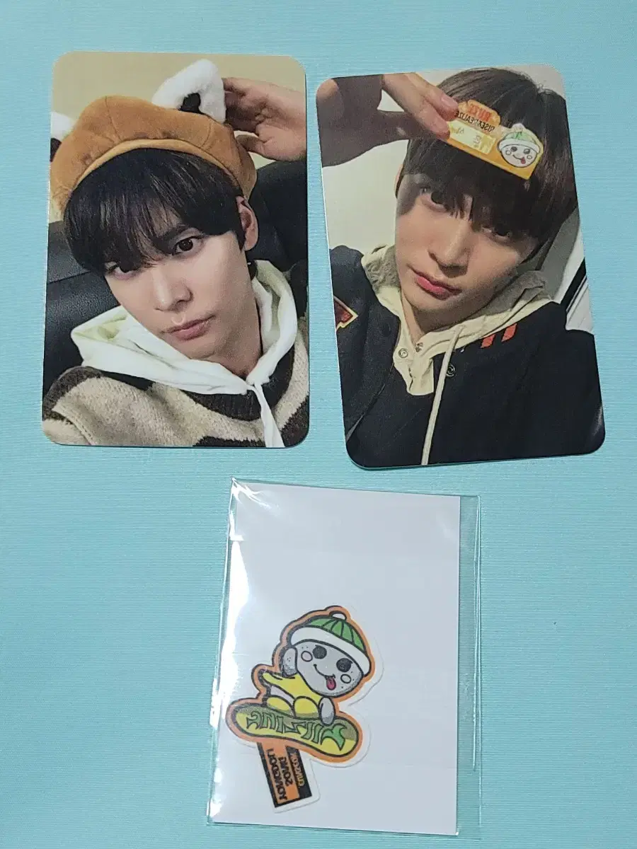 Rize Everland eunseok Admission, Mission Photocard, Tattoo Set